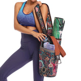 Trendy Canvas Yoga Mat Backpack - The Ultimate Companion for Your Outdoor Yoga Sessions