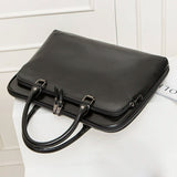 Luxury Cowhide Women's Briefcase - Large Capacity Genuine Leather Business Handbag