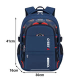 Waterproof School Backpack for Primary or Teenagers