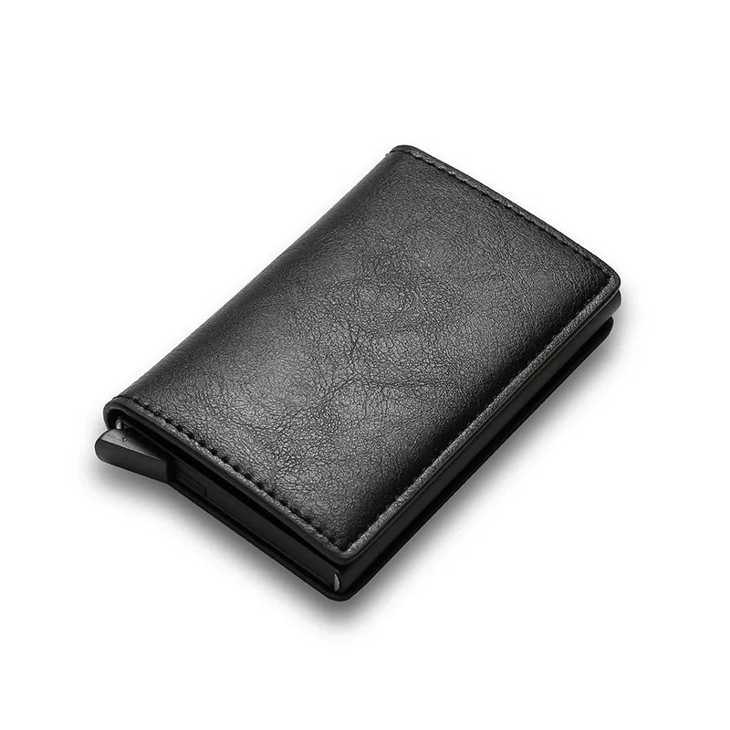 Sleek RFID Blocking Wallet - Luxury Brand Men’s Card Holder