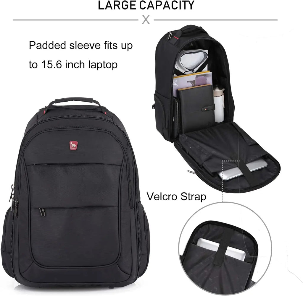 Multi-Purpose Travel Bag on Wheels - Men’s Trolley Backpack & Women’s Sport Luggage Set