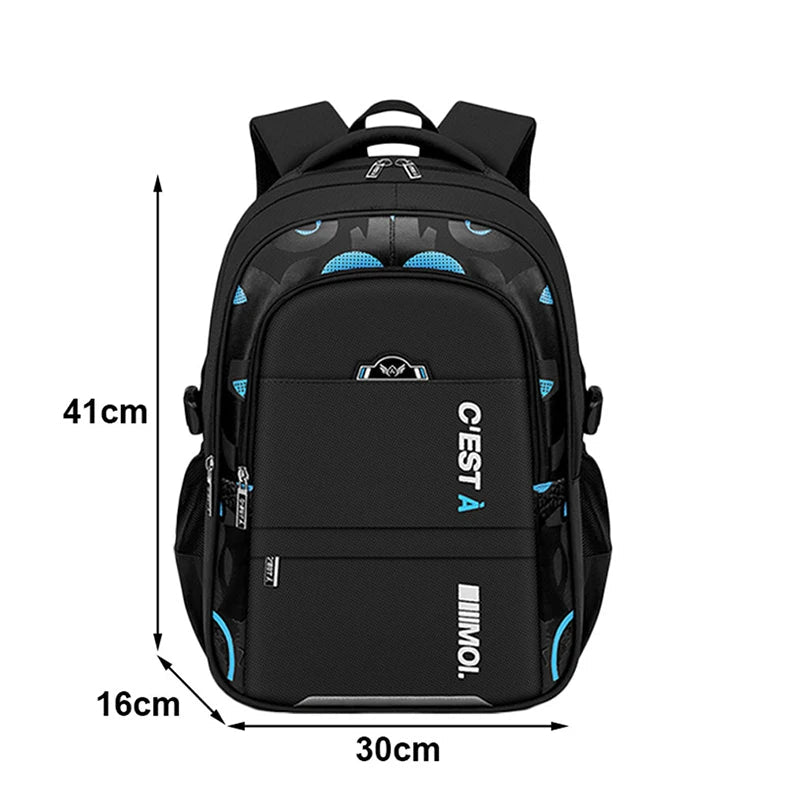 Waterproof School Backpack for Primary or Teenagers