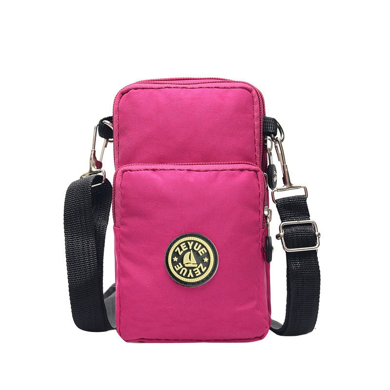 Convertible Sporty Style Compact Purse for Phone