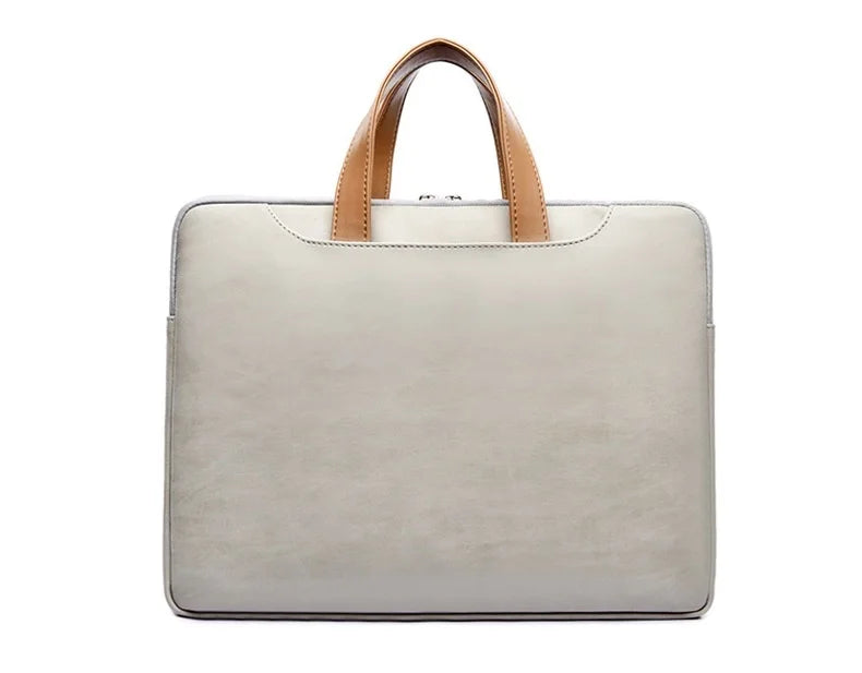 Sleek PU Leather Laptop Bag Case - Ultimate Protection for Laptop