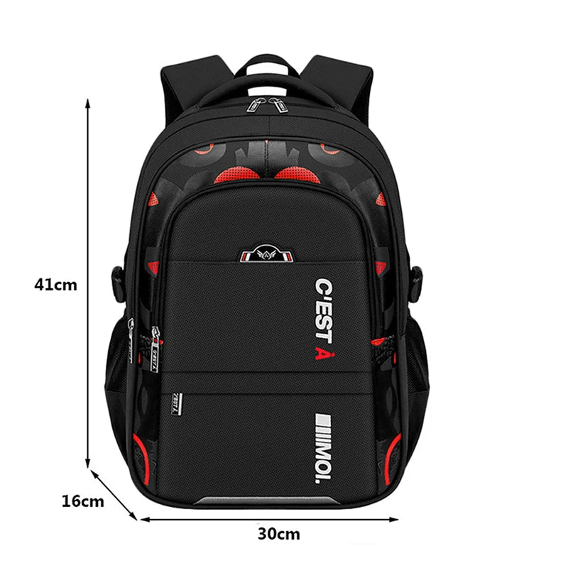 Waterproof School Backpack for Primary or Teenagers