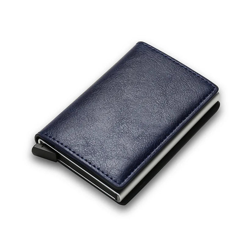 Sleek RFID Blocking Wallet - Luxury Brand Men’s Card Holder