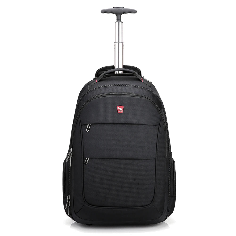 Multi-Purpose Travel Bag on Wheels - Men’s Trolley Backpack & Women’s Sport Luggage Set