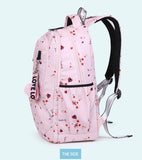 Large Capacity School Backpack for Teenage Girls