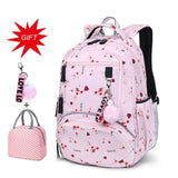 Large Capacity School Backpack for Teenage Girls
