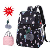 Large Capacity School Backpack for Teenage Girls