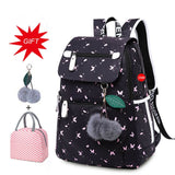 Large Capacity School Backpack for Teenage Girls