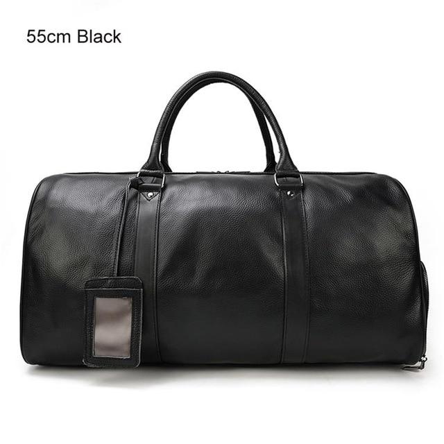 Cowhide leather duffle bag online