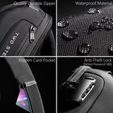 Urban Explorer - Men’s Waterproof USB Crossbody Bag