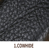 Deluxe Genuine Leather Keychain Wallet - Unisex Coin Purse & Key Pouch