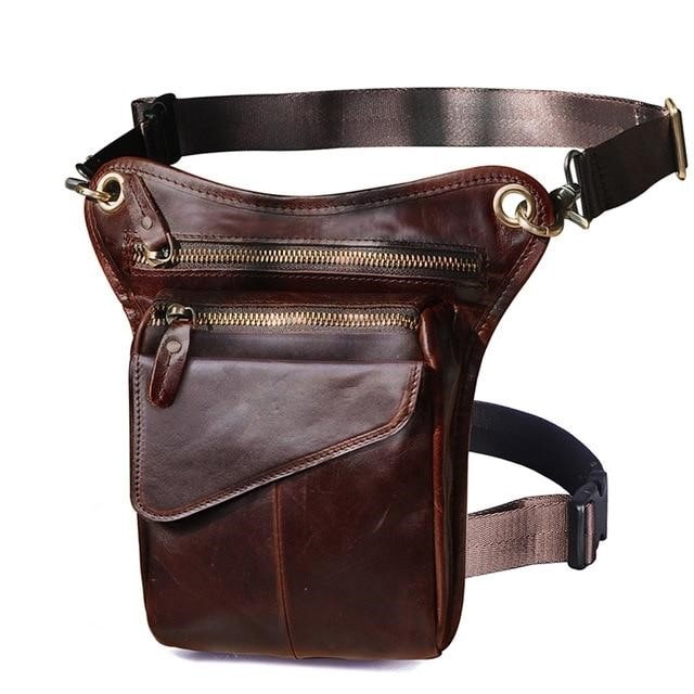 Urban Voyager - Original Leather Men’s Casual Messenger Bag