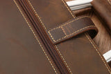 Men's Genuine Leather A4 Business Clutch & Document Case