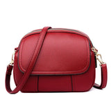 Chic Mini Shoulder Bag - Stylish Small Round Essential Handbag