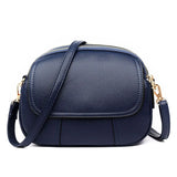 Chic Mini Shoulder Bag - Stylish Small Round Essential Handbag