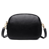 Chic Mini Shoulder Bag - Stylish Small Round Essential Handbag