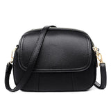 Chic Mini Shoulder Bag - Stylish Small Round Essential Handbag