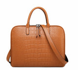 Elegant Ladies’ PU Leather Laptop Briefcase - Versatile Office Handbag for the Professional Woman