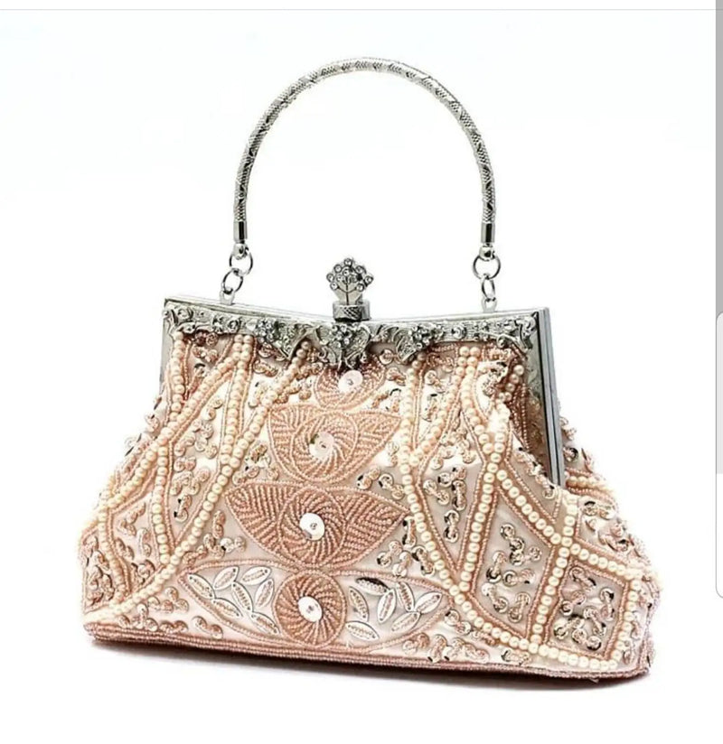 Midnight Elegance - Vintage Luxury Evening Handbag