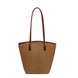 Sunshine in Hand: The Boho Rattan & Straw Beach Tote