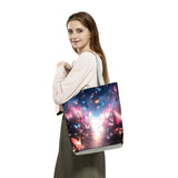 Flutter in Style: The Everyday Floral & Butterfly Tote Bag