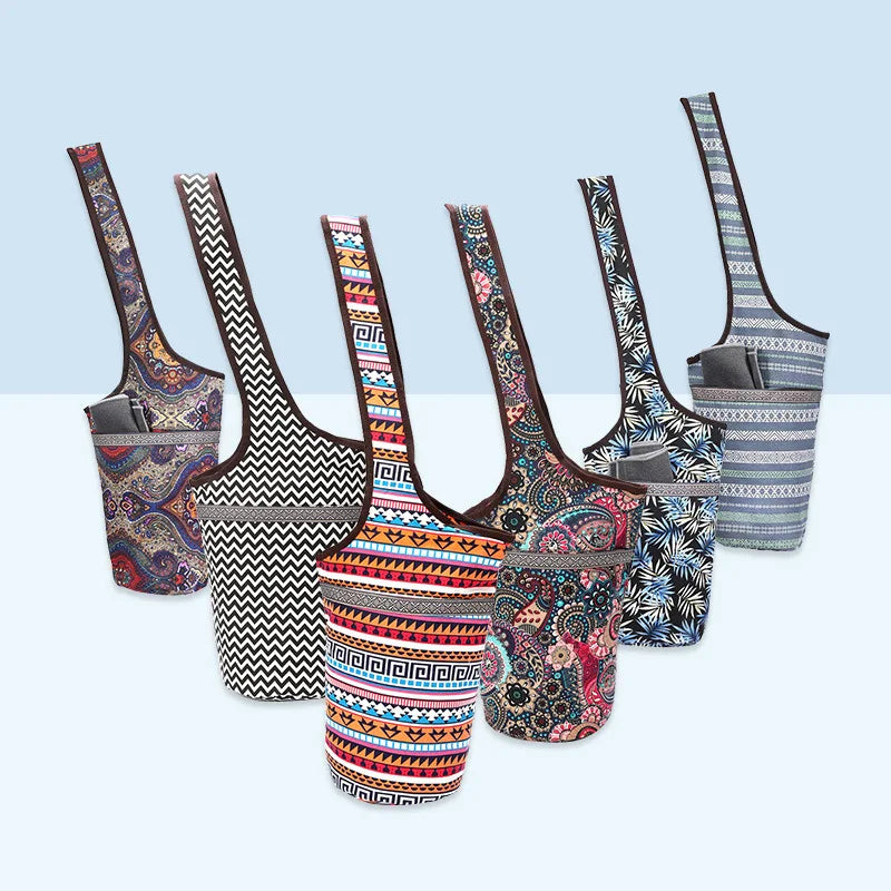 Trendy Canvas Yoga Mat Backpack - The Ultimate Companion for Your Outdoor Yoga Sessions