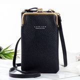 Chic Mini Matte Leather Crossbody Bag - The Ultimate Fashion Statement for Women