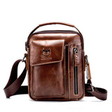 Urban Elegance - New Genuine Leather Men’s Crossbody Bag