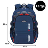 Waterproof School Backpack for Primary or Teenagers