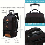 Roll with It (or Carry It!): The Ultimate Outdoor & Travel Trolley Backpack