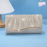 Sophisticated Satin & Ruffled Elegance for Your Special Occasion