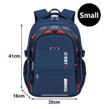 Waterproof School Backpack for Primary or Teenagers