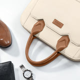 Modern Unisex PU Laptop Briefcase & Shoulder Bag (13.3" - 14")