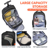 Roll with It (or Carry It!): The Ultimate 22" Wheeled Business & Travel Backpack