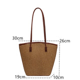 Sunshine in Hand: The Boho Rattan & Straw Beach Tote