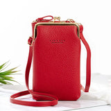 Chic Mini Matte Leather Crossbody Bag - The Ultimate Fashion Statement for Women