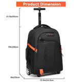 Roll with It (or Carry It!): The Ultimate 22" Wheeled Business & Travel Backpack