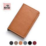 Sleek RFID Blocking Wallet - Luxury Brand Men’s Card Holder