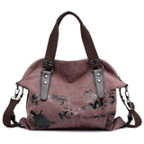 Urban Artistry - Women’s Graffiti Canvas Handbag