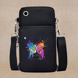 Chic Butterfly Pattern Waterproof Phone Bag - Stylish Crossbody Pouch for iPhone