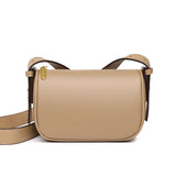 Elegant Natural Cowhide Leather Crossbody Bag for Women