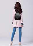Vintage Leather Backpack - Stylish School & Travel Bag for Girls