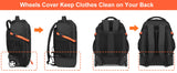 Roll with It (or Carry It!): The Ultimate 22" Wheeled Business & Travel Backpack