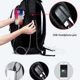 Tech-Ready Trekker - Oxford Waterproof USB Rucksack