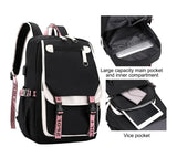 Kawaii Harajuku School Backpack – Stylish Travel Rucksack for Teens & College Students