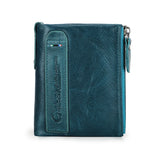 CONTACT’S Genuine Leather Bifold Wallet & Coin Purse for Women