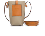 Genuine Leather Mini Mobile Phone Crossbody Bag & Shoulder Purse
